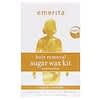 Hair Removal Sugar Wax Kit for Face and Body, Organic, 5.5 oz (155 g)