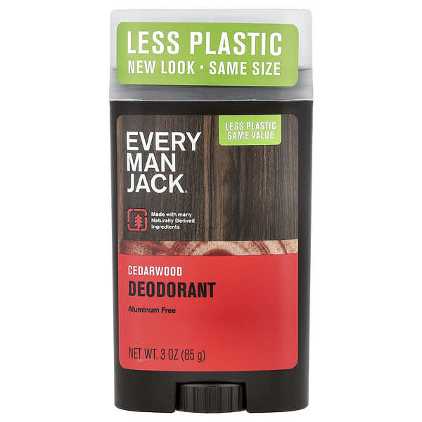 Every Man Jack, Deodorant, Alüminyumsuz, Sedir Ağacı, 3 oz (85 gr)