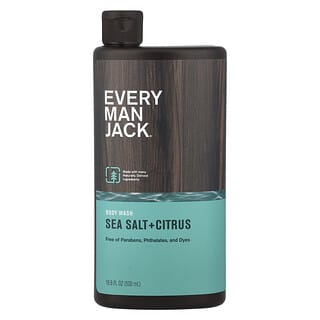 Every Man Jack‏, סבון רחצה, מלח ים, 500 מ"ל (16.9 אונקיות נוזל)