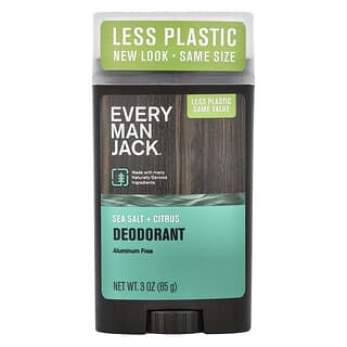 Every Man Jack, Deodorant, bez hliníku, mořská sůl, 76,5 g