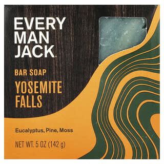 Every Man Jack, Barra de jabón, Yosemite Falls, 142 g (5 oz)