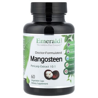 Emerald Laboratories, Mangosteen, 60 Vegetable Caps (600 mg per Capsule)