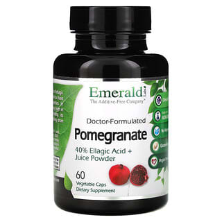 Emerald Laboratories, Pomegranate, Granatapfel, 60 pflanzliche Kapseln