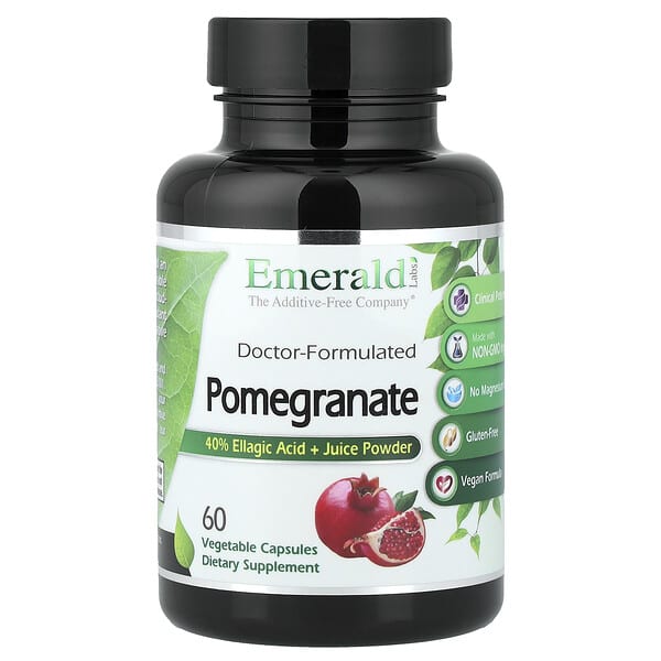 Emerald Laboratories, Pomegranate, 60 Vegetable Caps (725 mg per Capsule) — product photo 1