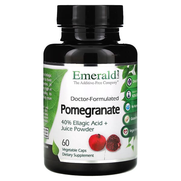 Pomegranate, 60 Vegetable Caps (725 mg per Capsule)