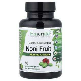 Emerald Laboratories, Noni-hedelmä, 60 kasviskapselia (500 mg kapselia kohden)