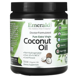 Emerald Laboratories, Pure Extra Virgin Coconut Oil, 16 oz