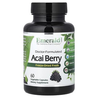 Emerald Laboratories, Acaibes, 60 Plantaardige Caps (500 mg per Capsule)