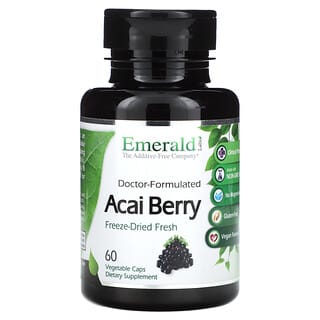 Emerald Laboratories, 巴西莓，60 粒素食膠囊