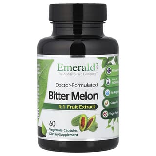 Emerald Laboratories, Bitter Melon, 60 Vegetable Capsules (500 mg per Capsule)