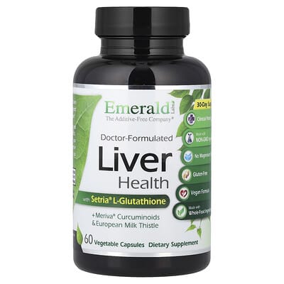 Emerald Laboratories, Liver Health, 60 Vegetarian Capsules