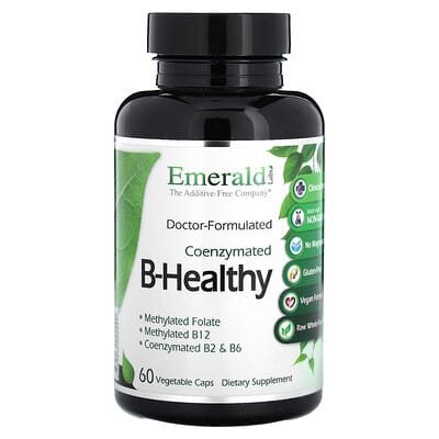 Emerald Laboratories, B-Healthy, 60 Vegetable Capsules