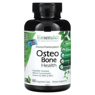 Emerald Laboratories, Osteo Bone Health, 180 Vegetarian Capsules