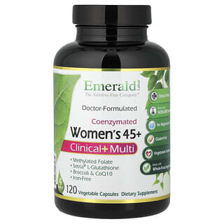 Emerald Laboratories, Women's 45+, Clinical + Multi, 120 Vegetable Caps