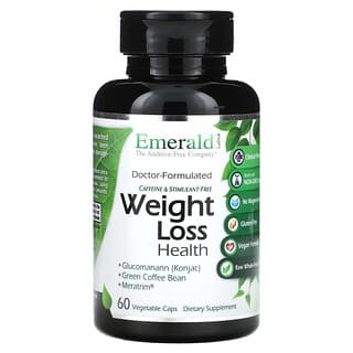 Emerald Laboratories, Weight Loss Health, 60 Vegetable Caps