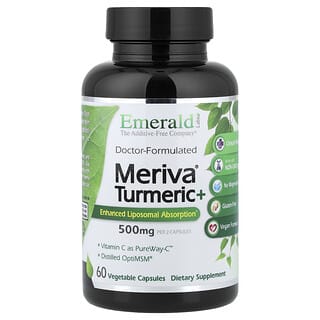 Emerald Laboratories, Meriva Turmeric +, 60 kapsułek warzywnych