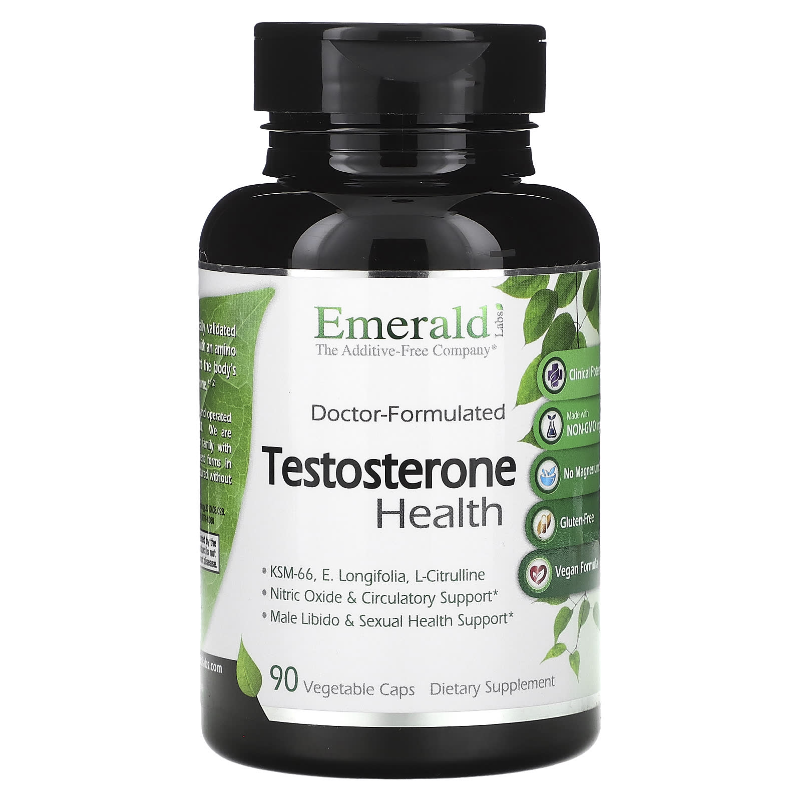 Emerald Laboratories, Testosterone Health, 90 Vegetable Caps