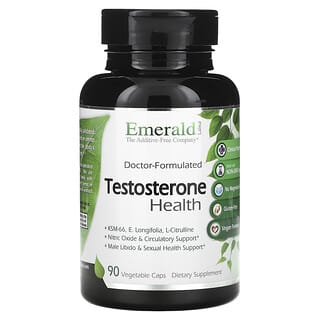 Emerald Laboratories, Testosterona saludable, 90 cápsulas vegetales