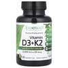 Vitamin D3 + K2, 60 Vegetable Caps