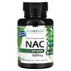 NAC vegano, 600 mg, 60 cápsulas vegetales