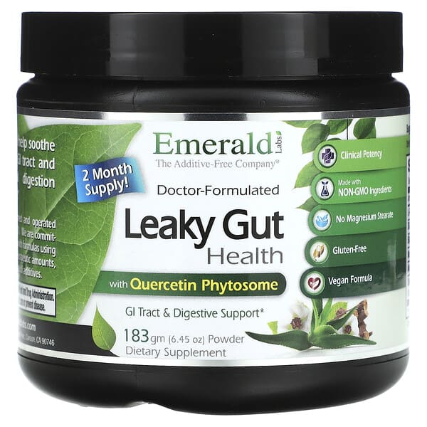 Emerald Laboratories‏, Leaky Gut Health, 6.45 oz (183 g)