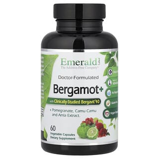 Emerald Laboratories, Bergamot+, 60 Vegetable Caps
