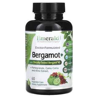 Emerald Laboratories, Bergamot+, 60 cápsulas vegetales