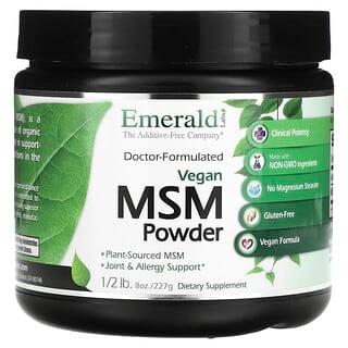 Emerald Laboratories‏, Vegan MSM Powder, 8 oz (227 g)