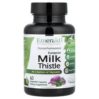 Emerald Laboratories, European Milk Thistle, 60 Vegetable Caps  