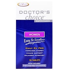 Enzymatic Therapy, Doctor's Choice Multivitamin, for Women, 90 Tablets (Discontinued Item) 