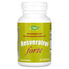 Resveratrol~Forte, ресвератрол, 60 капсул