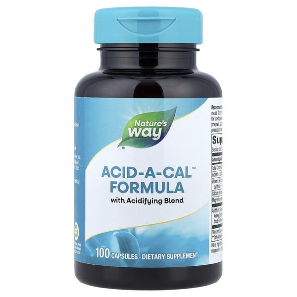 Nature's Way, Acid-A-Cal™ Formula, 100 Capsules