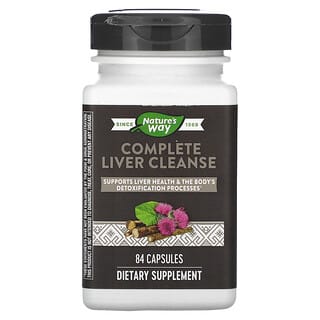 Nature's Way, Complete Liver Cleanse, 84 Capsules