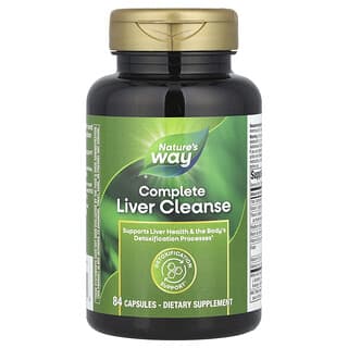 Nature's Way‏, Complete Liver Cleanse, לניקוי מקיף של הכבד, 84 כמוסות