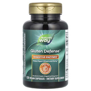 Nature's Way, Défense au gluten avec DPP IV, 120 capsules vegan