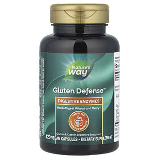 Nature's Way, Défense au gluten avec DPP IV, 120 capsules vegan