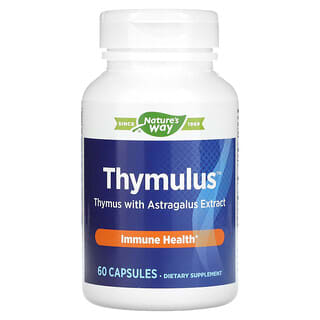 Nature's Way, Thymulus, Immune Health, 60 Capsules