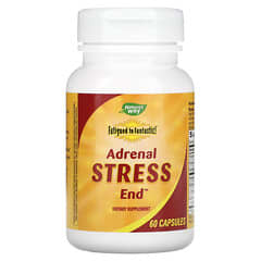 Nature's Way, Fatigued to Fantastic!, Adrenal Stress End, Suplemento para combatir la fatiga ocasionada por el estrés, 60 cápsulas