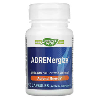 Nature's Way, ADRENergize, Adrenal Energy, 50 Capsules