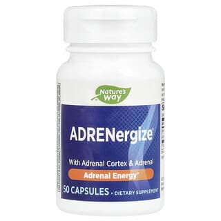 Nature's Way, ADRENergize, Adrenal Energy, Energie für die Nebennieren, 50 Kapseln