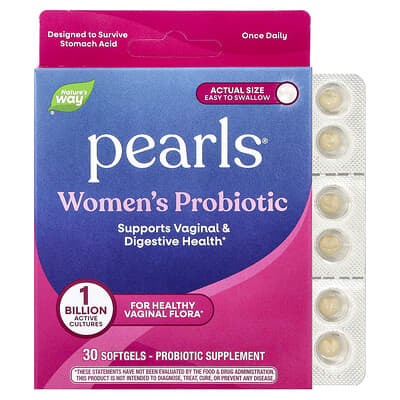 Norland Nature's Way, Pearls®, Women's Probiotic , 1 Billion CFU, 30 Softgels supplement Uganda UGX 64800