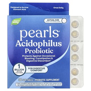 Nature's Way, Acidphilus Probiotic Pearls®, 10억CFU, 소프트젤 30정