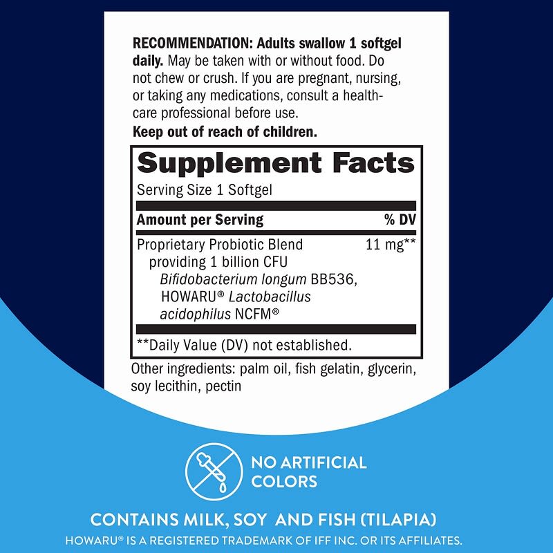Nature's Way, Probiotic Pearls Acidophilus, 90 Softgels