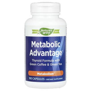 Nature's Way, Metabolic Advantage, 180 капсул