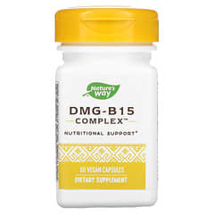 Nature's Way, DMG-B15 Complex, 60 Vegan Capsules