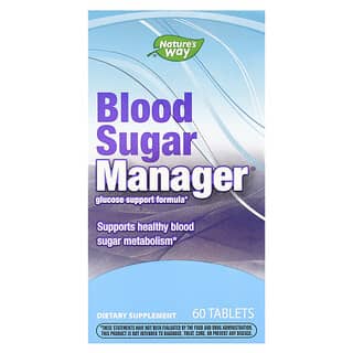 Nature's Way, Blood Sugar Manager, 60 compresse