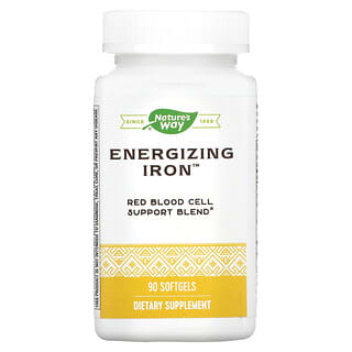 Nature's Way, Energizing Iron，90 粒軟膠凝