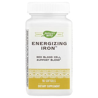 Nature's Way, Energizing Iron™, 90 Softgels