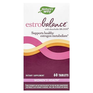 Nature's Way, EstroBalance® with Absorbable BR-DIM®, 60 Tablets
