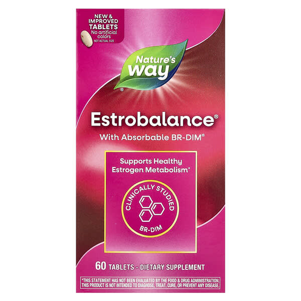 Nature's Way Estrobalance® with Absorbable BR-DIM®, 60 Tablets